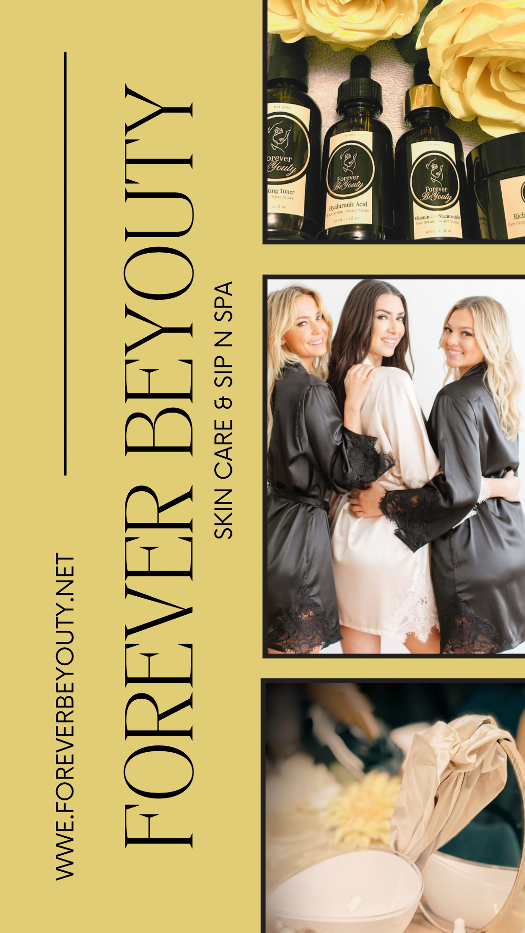 One on One personalized facial consultation